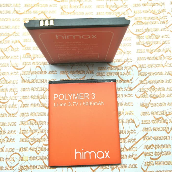 Baterai Battery Original Double Power HIMAX POLYMER 3 , POLIMER 3