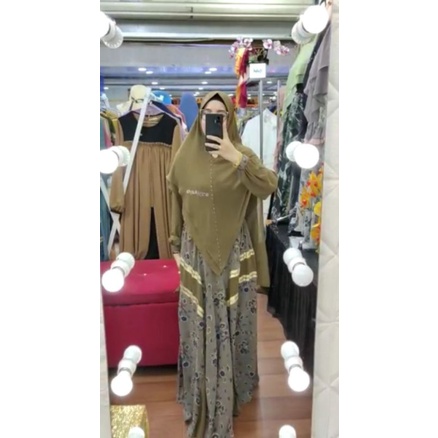 BISA COD ZIRA SYARI PART 2 GAMIS BUTIK REALPICT