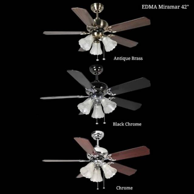 Ceiling fan EDMA Miramar 42 in