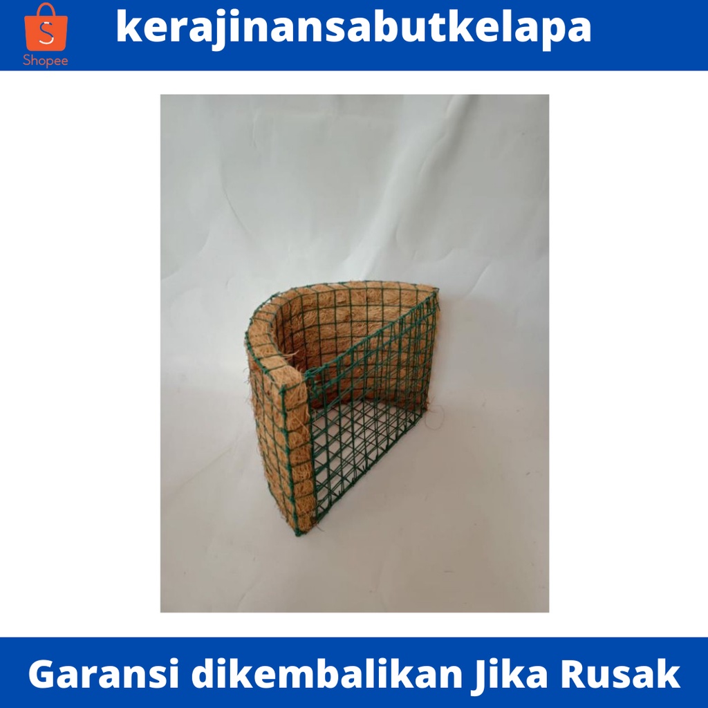 pot anggrek / pot tempel anggrek / pot sabut kelapa / pot tanaman anggrek