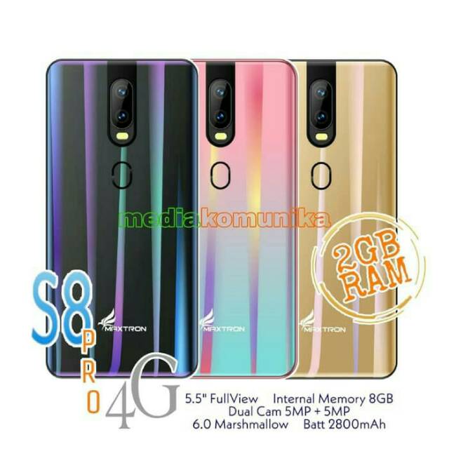 New 2019 Maxtron S8 Pro Android 4g 5 5 Ram 2gb Rom 8gb Maxtron S8 Pro Hp Android Murah Redmi Shopee Indonesia