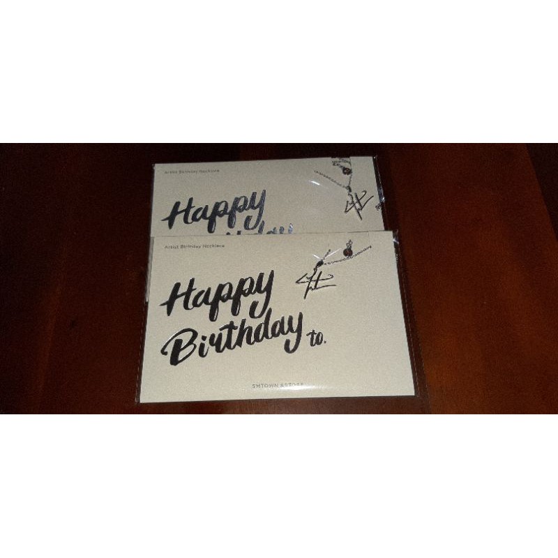 [PELUNASAN] CHANYEOL BIRTHDAY NECKLACE