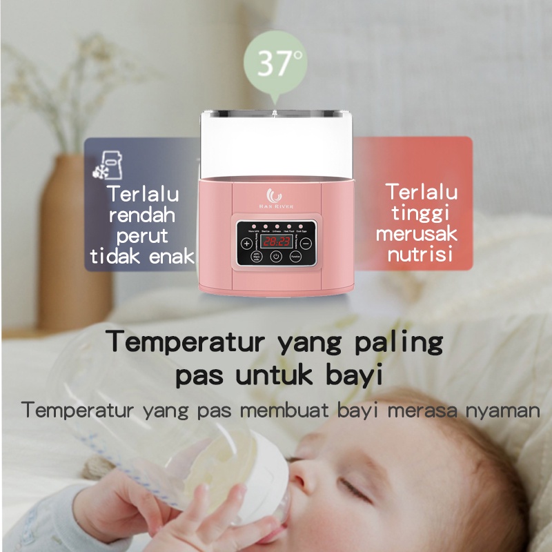 Penghangat susu bayi HRNNQ01BU alat Steril Botol Susu Bayi
