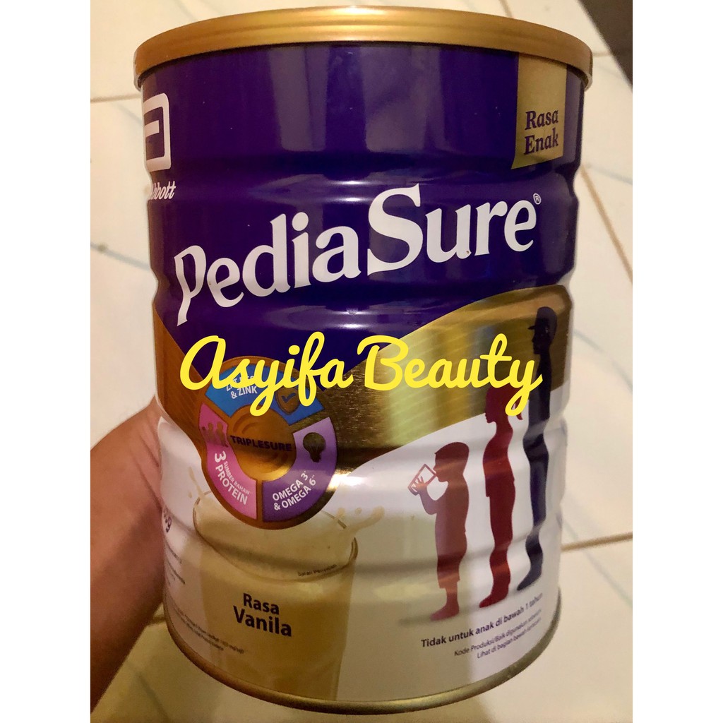 Susu Formula Pediasure Triplesure Vanila 850gr Kemasan baru Bukan Complete Murah