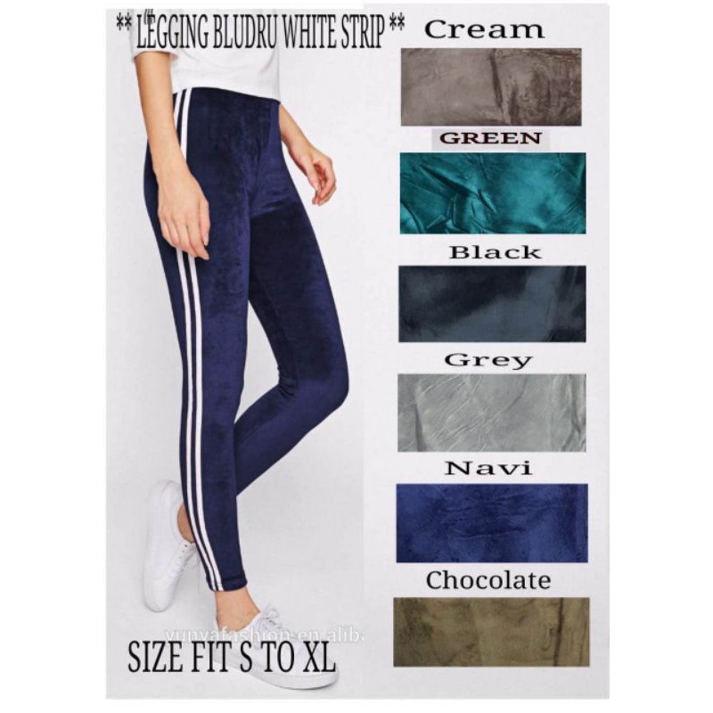 legging import bludru velvet list 2