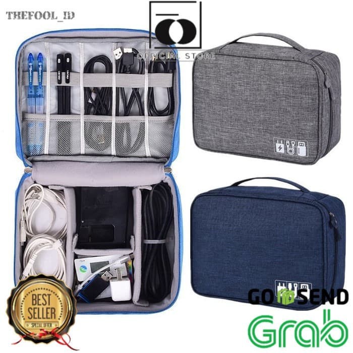 Gadget Travel Organizer Tas Jalan Berpergian Multifungsi Serbaguna