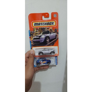 matchbox mini cooper S cabrio + hotwheels mini cooper