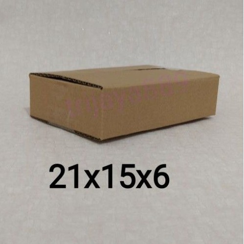 

kardus box packing POLOS BARU uk 21x15x6