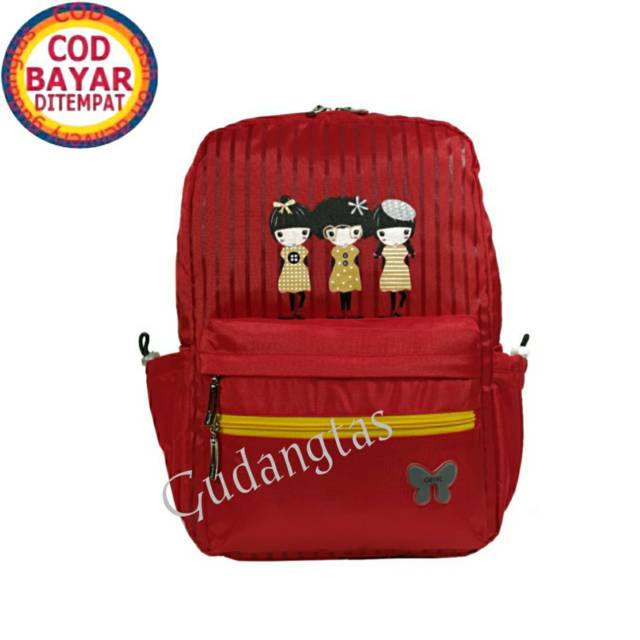 Tas RANSEL ABG GENIC perempuan backpack sekolah 29337