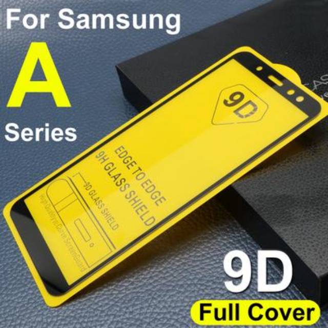 Tempered glass samsung A6 A6 plus A6+ Anti gores Samaung full cover