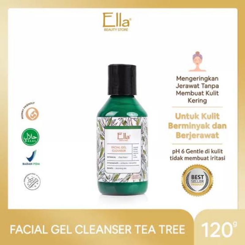 sabun muka tea tree - Ella Skincare