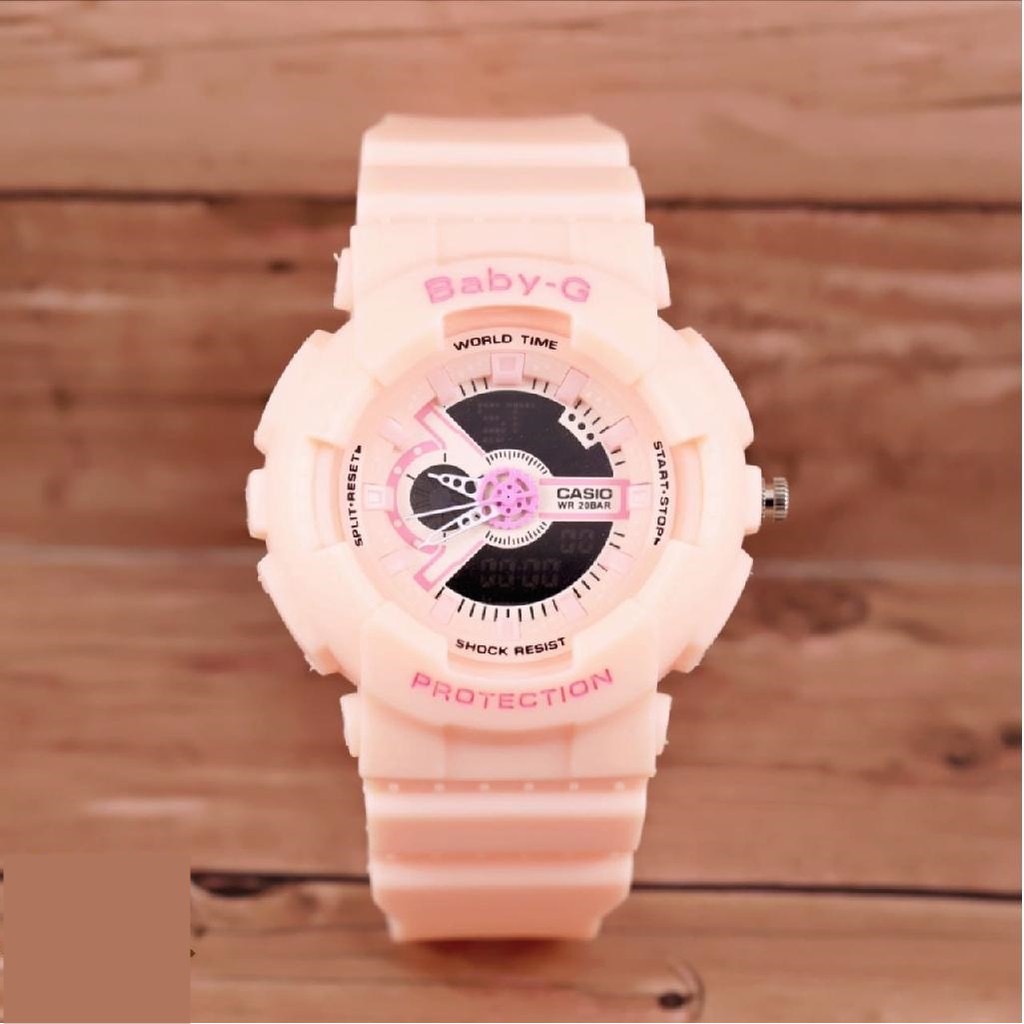 Terlaris JAM TANGAN WANITA BABY-G SPORT BA 110