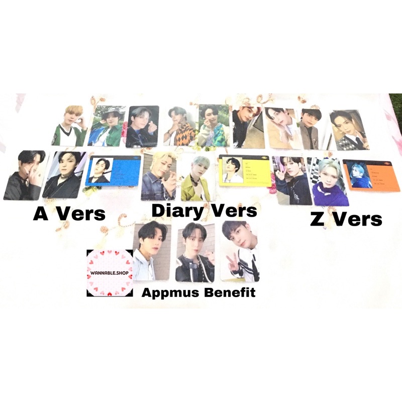 [READY STOCK] PHOTOCARD ATEEZ THE WORLD EP 1 : MOVEMENT PHOTOCARD ONLY ateez zero fever epilogue off