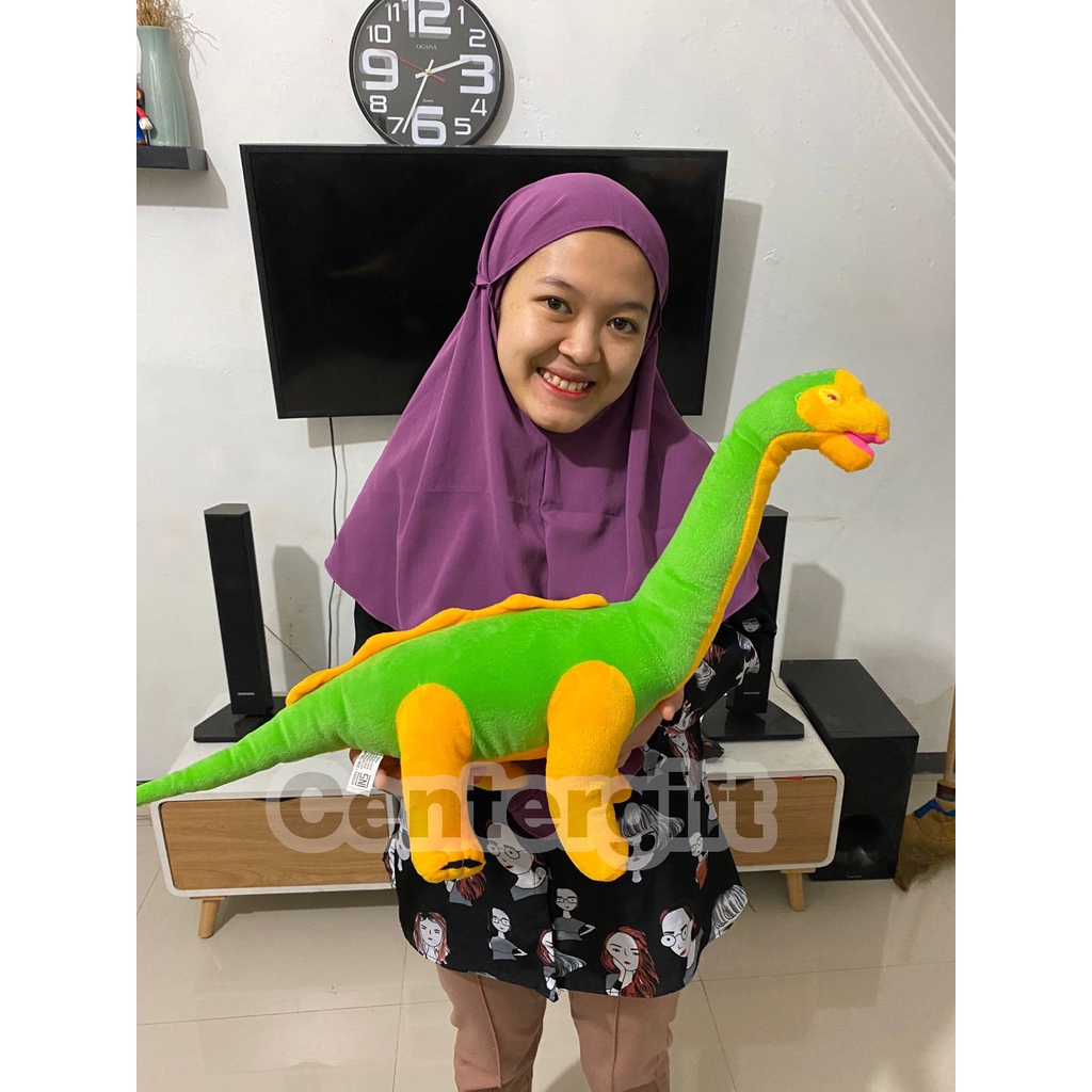 Boneka Dinosaurus Brontosaurus Trex Lucu Halus SNI