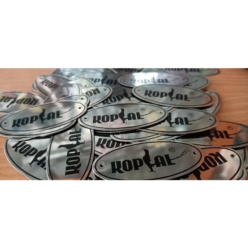 logo emblem plat sangkar kopral original