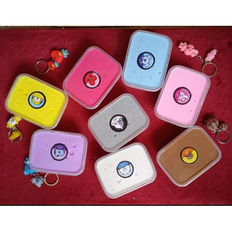 SLIME BTS TOFU SLIME BY JELSPAMX