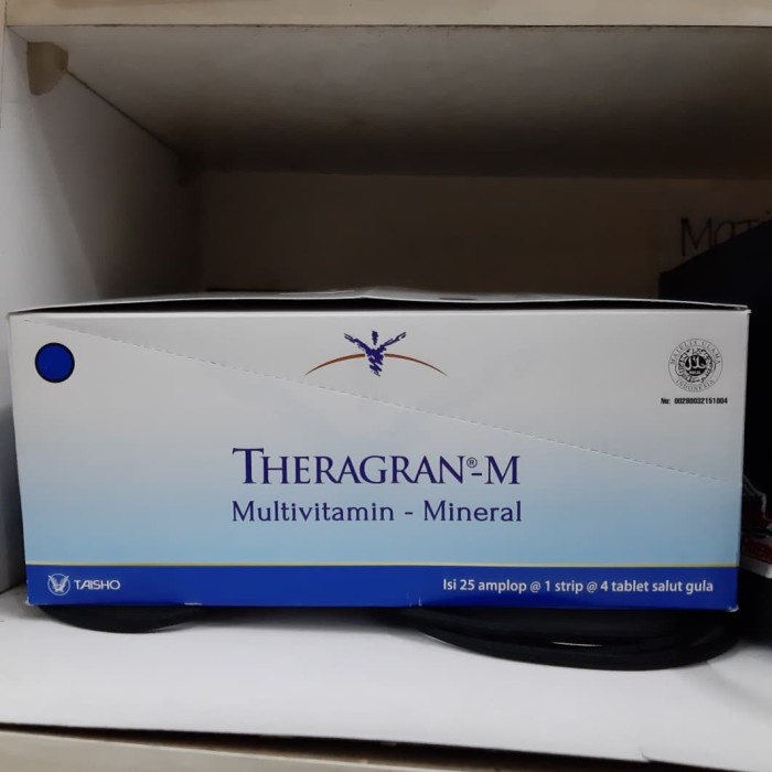 {cantikstore} THERAGRAN -M tablet isi 100 tablet Berkualitas