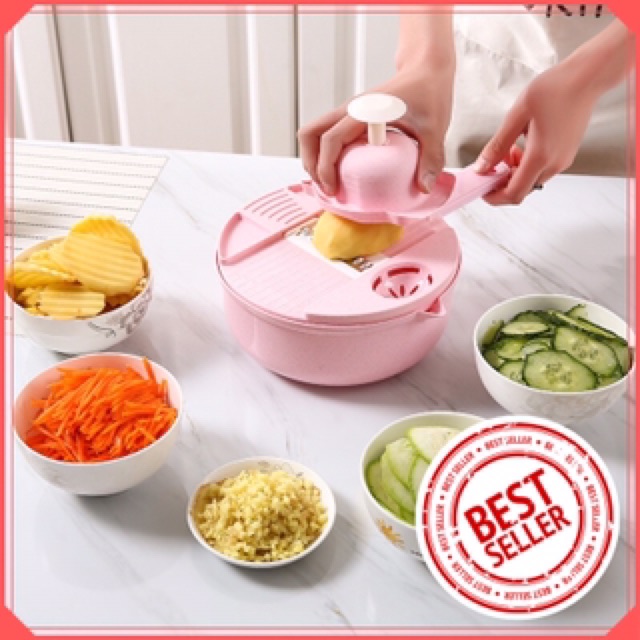 Full Kitchen Pro Pemotong Sayur 12 In 1