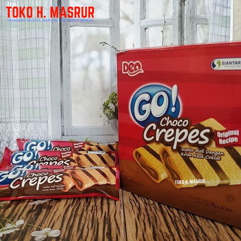 

Wafer Roll Go! Choco Crepes | Go! Egg Roll