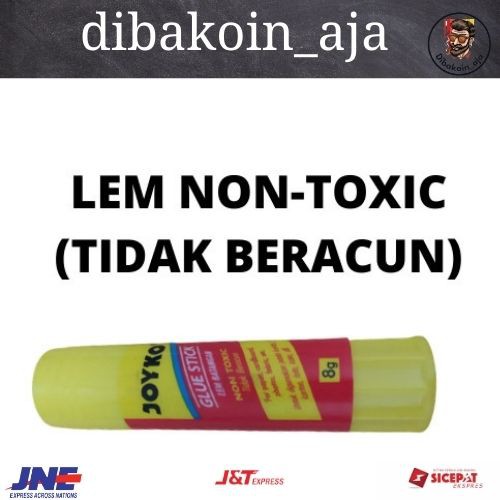 

MURAH!!!! Lem R0K000 Joyko 8 gr Non Toxic (tidak beracun) Glue Stik 2 pcs