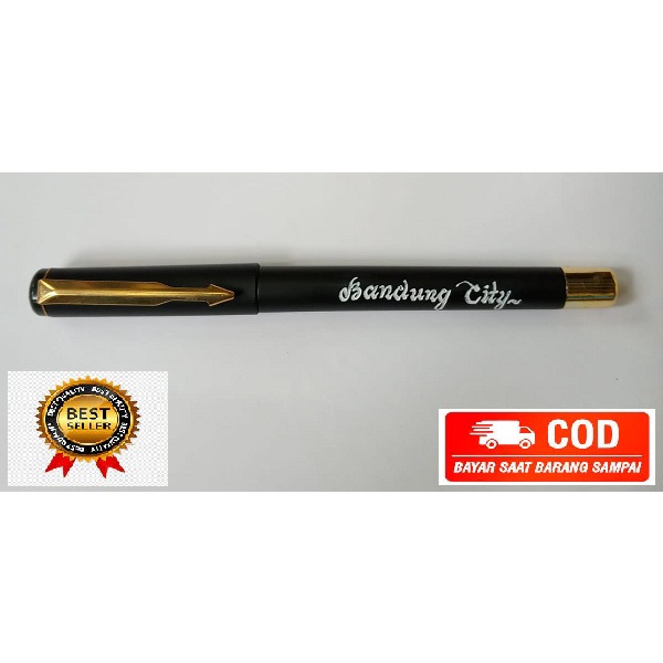 

sale !!! bolpoint ukir nama langsung jadi gravier manual(hand made) pulpen armankorn