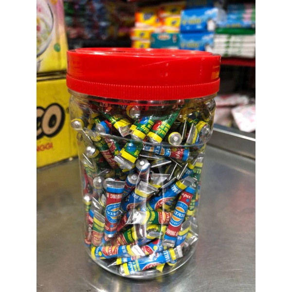 TATA BALON TOPLES 200pcs / balon tiup / mainan anak / mainan jadul