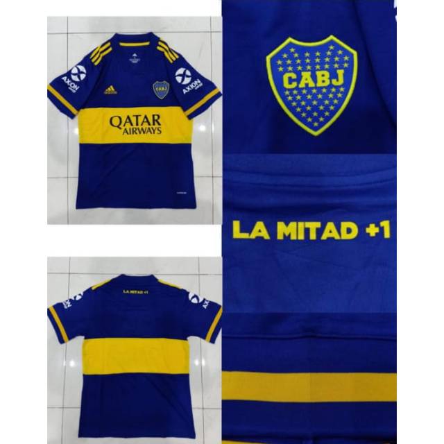 JERSEY BOCA JUNIOR HOME 2020 2021