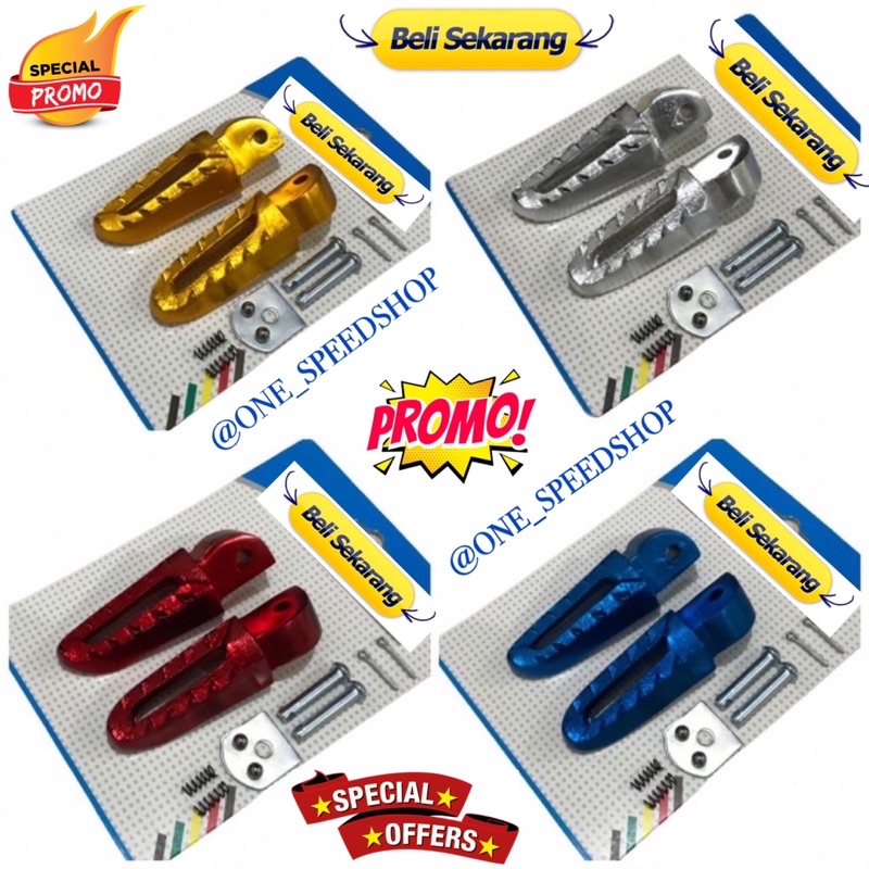 Step footstep cnc matic step honda beat scoopy beat fi vario110 universal semua honda