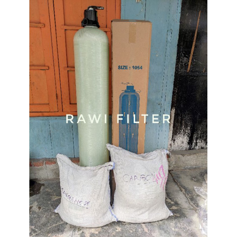 Paket Filter Air PDAM/BOR/Sumur 1054 air kuning, bau