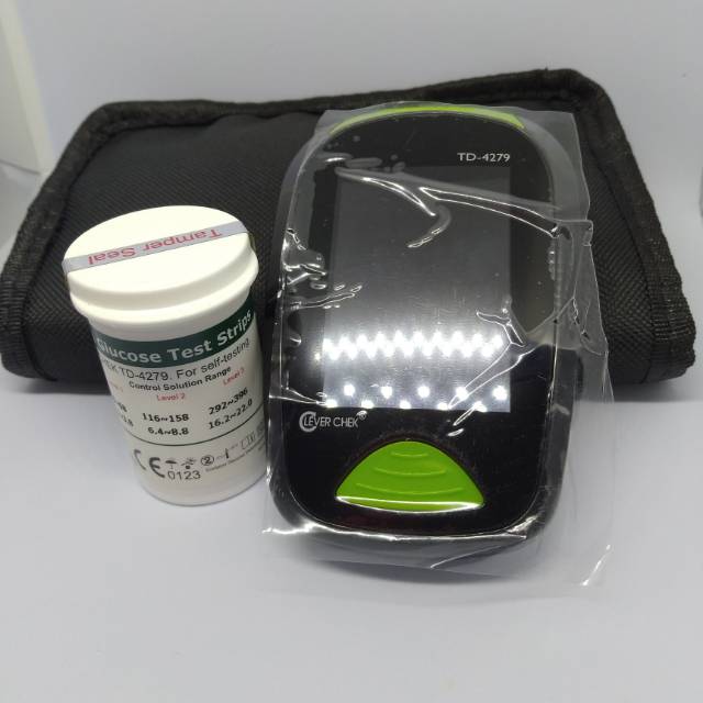 SET ALAT PEMERIKSAAN GDA/GULA DARAH 1 paket dengan stik GDA TD-4279