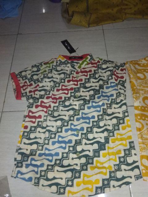 Kemeja Koko Batik Anak Wonogiren Series By Natta_line