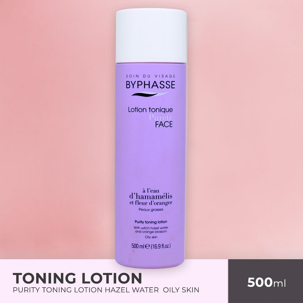 Byphasse Purity Toning With Witch Hazel Water - 500ml
