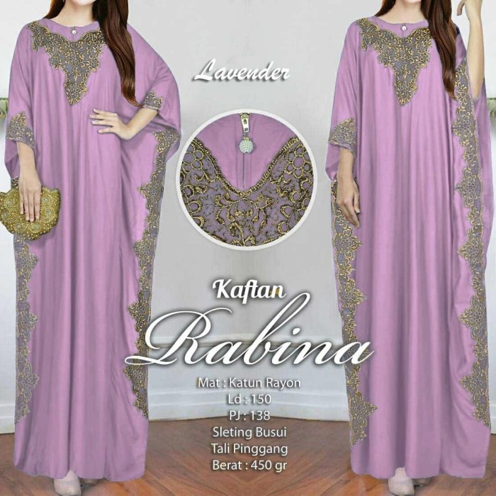 TERBARU        Rabina Kaftan Batwing