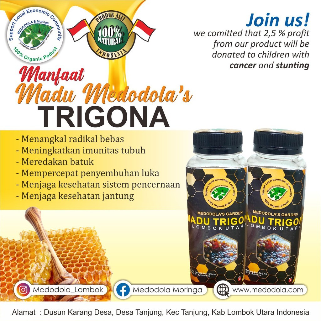 

Madu Trigona 250 ml