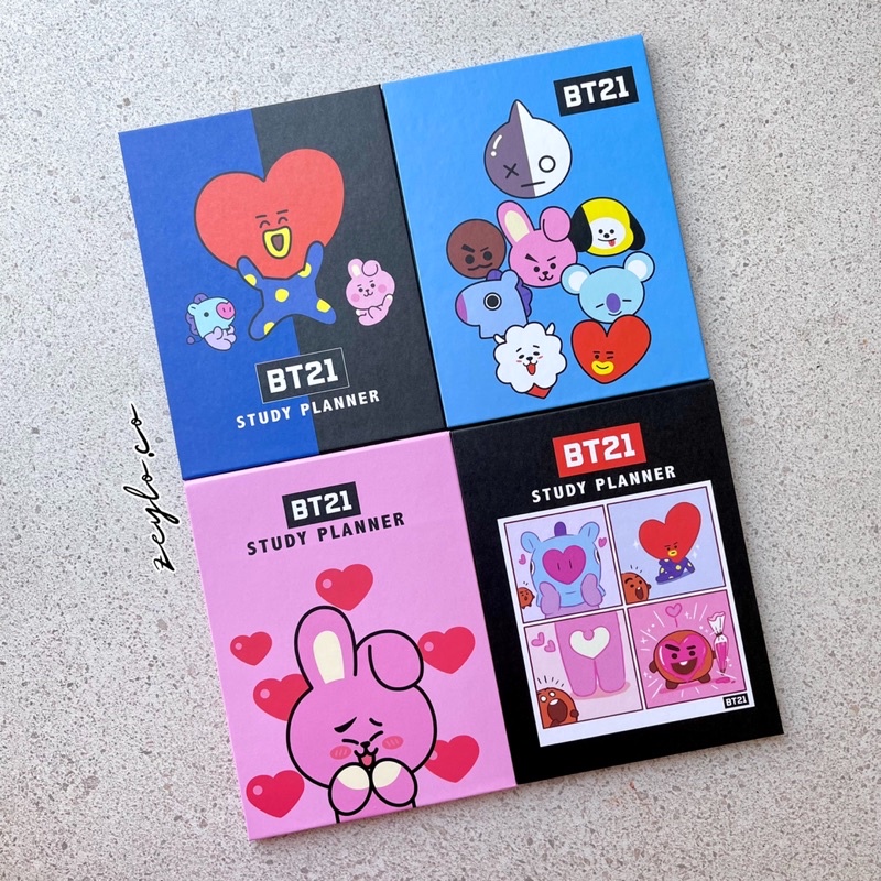 KACA CERMIN BUKU LIPAT PORTABLE BT21 BTS EDITION