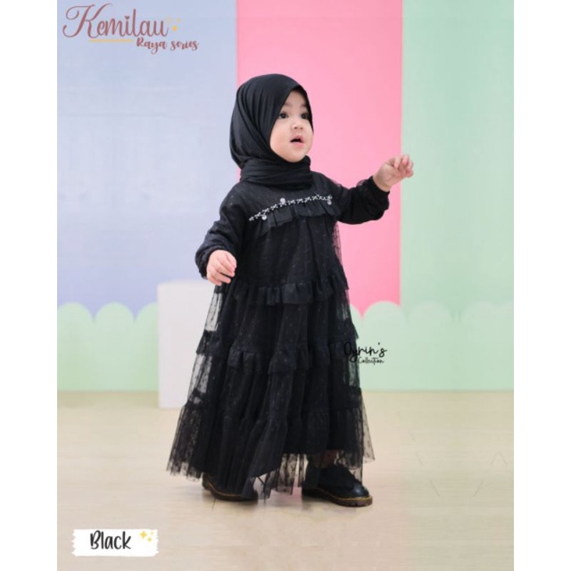 KEMILAU RAYA OYRINS | Gamis Anak Balita Bayi Perempuan Oyrins-3