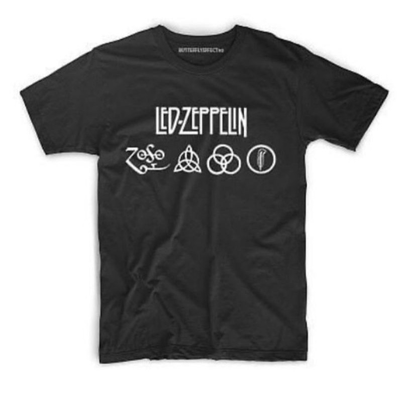 baju kaos LED zeppelin/t-shirt LED zeppelin