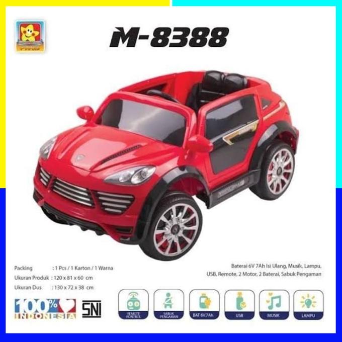 Mobil Aki Mainan Anak Remote Control Pmb Toys M-8388 Bebenshoop