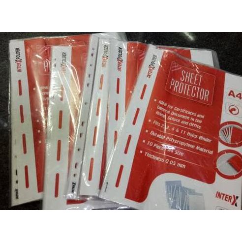 

POCKET/SHEET PROTECTOR BINDER A4 MURAH DISKON