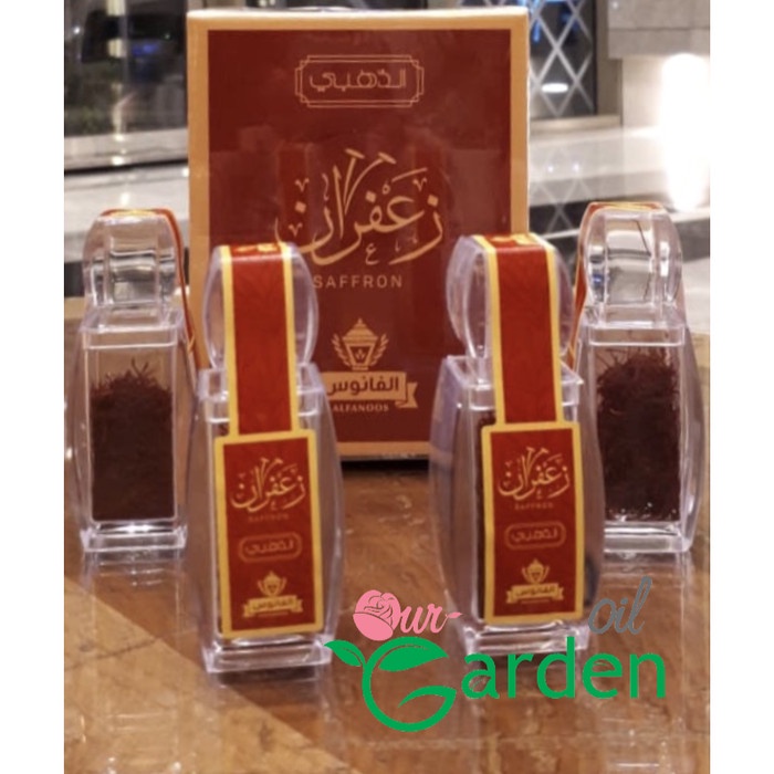 

Safron Jafaron Saffron Alfanoos Spanyol Premium Grade A1 Original 2 Gr