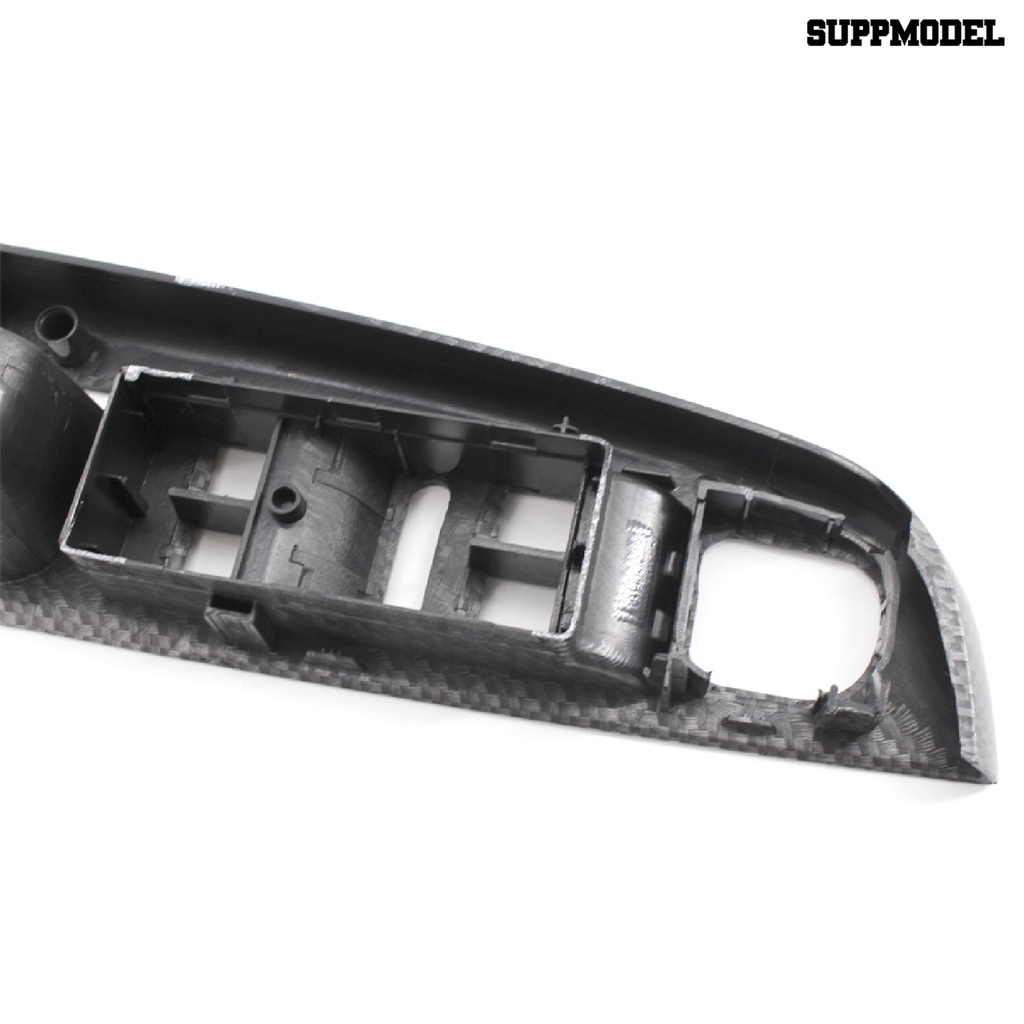 Suppmodel Cover Panel Saklar Jendela 1K Bahan Karbon Anti Korosif4868049C Untuk Jetta MK5 05-09