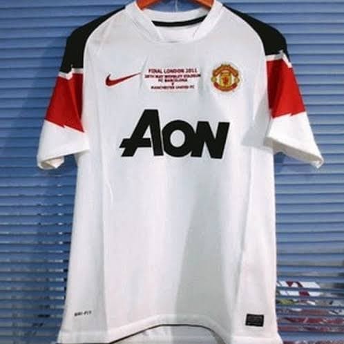 Jersey Baju Bola MU Retro Final UCL 2011 Grade Ori Top Quality