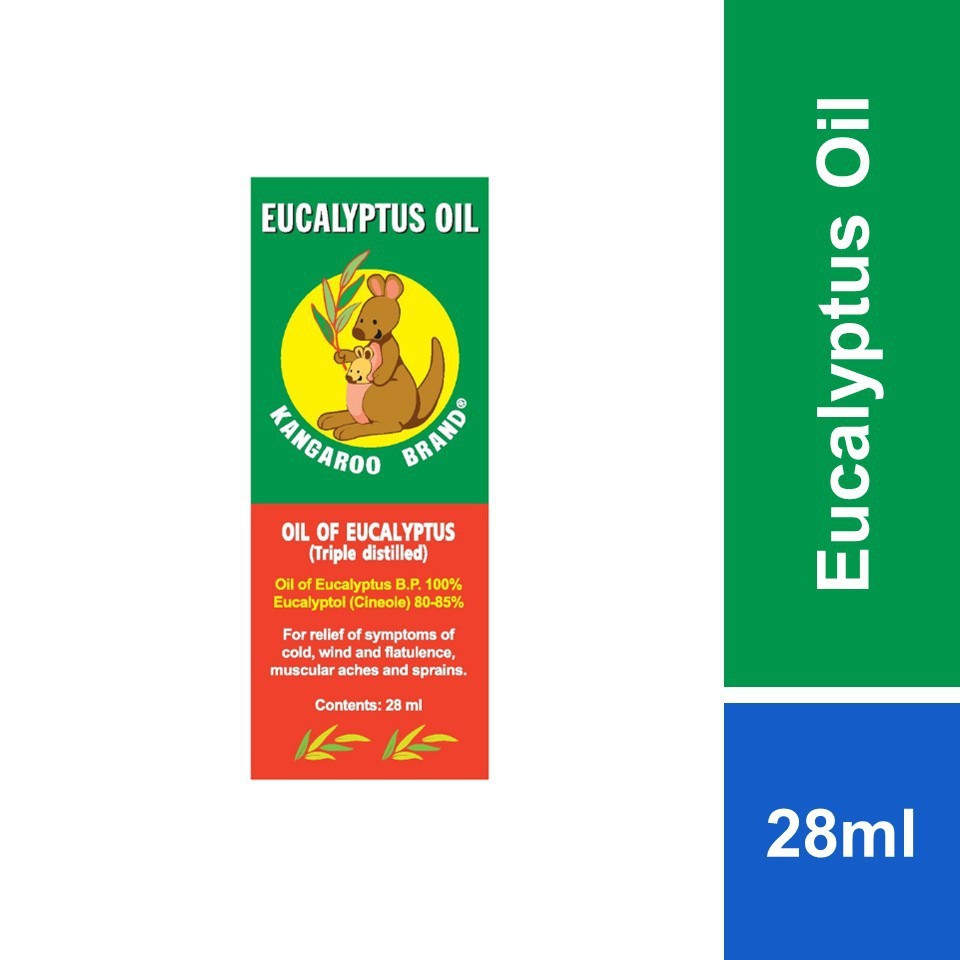 Kangaroo Brand - Eucalyptus Oil 28ml