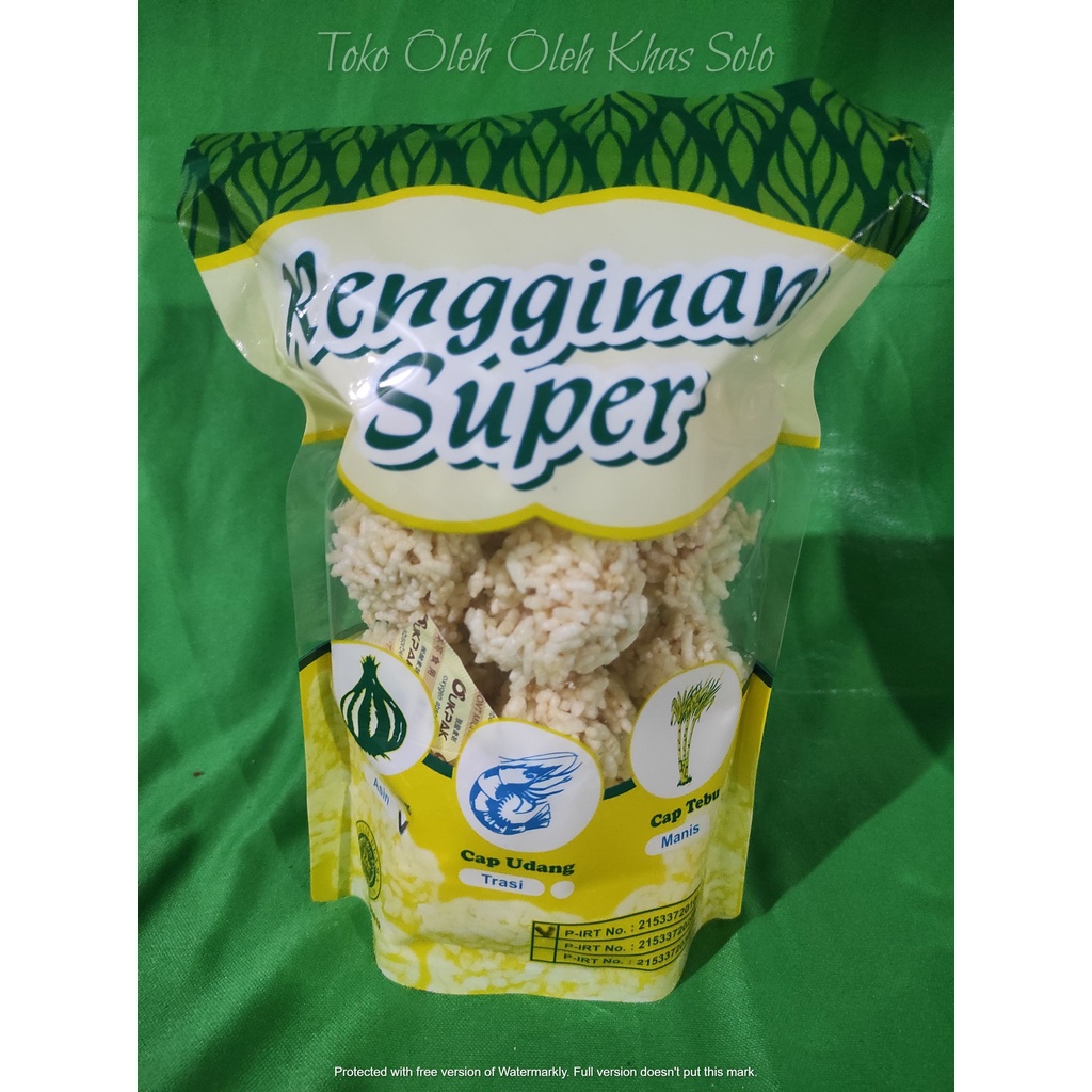 

RENGGINANG GURIH CAP SUPER 250 GRAM