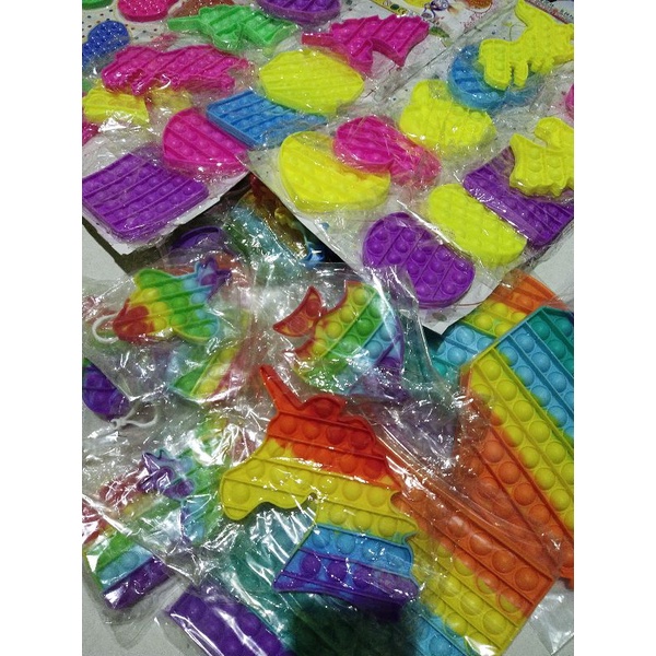 Pop it mainan anak-anak, mainan viral, fidget, mainan edukasi