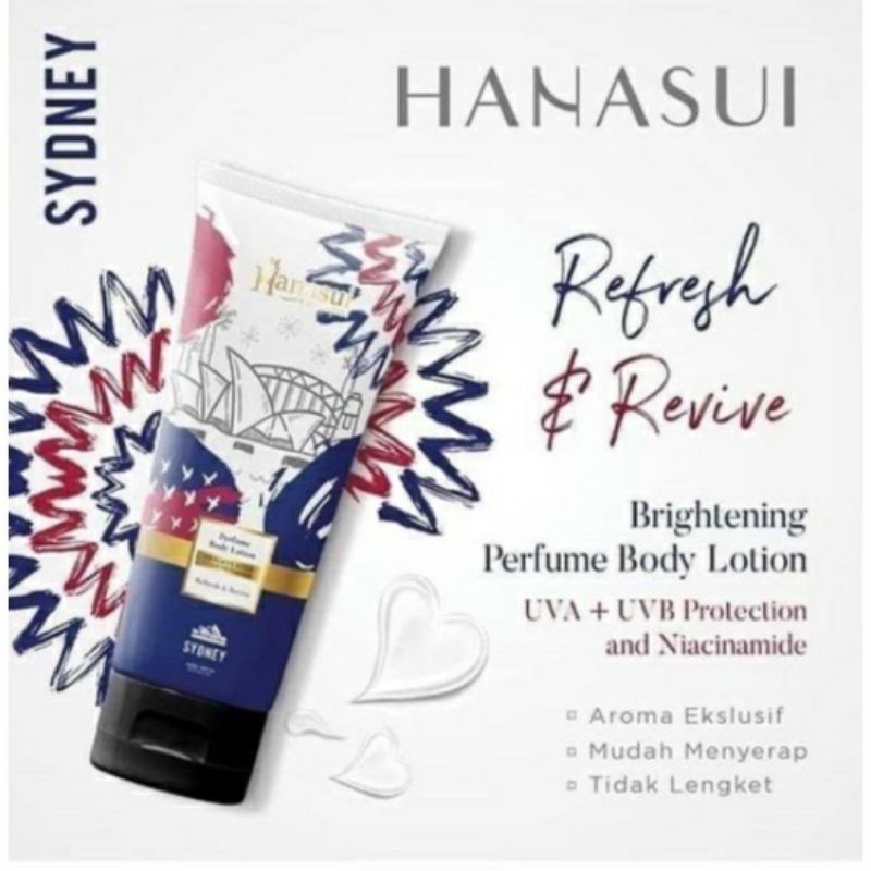 HANASUI Perfume Body Lotion BPOM