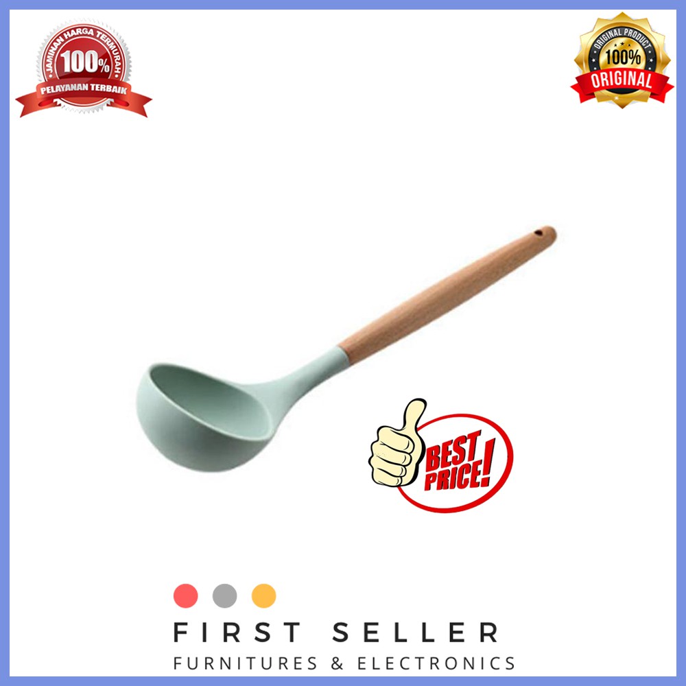 UTENSIL PERALATAN MASAK SILICONE KITCHEN  5 PCS IMPORT ANTI LENGKET TERMURAH !