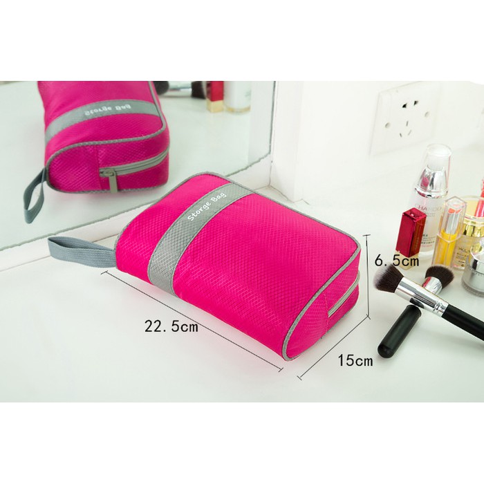 Tas Dompet HP / Korean Gadget Organizer Travel Charger Pouch