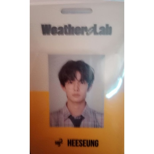 ENHYPEN heeseung ID Card Season Greeting 2022 IDC Sg 22