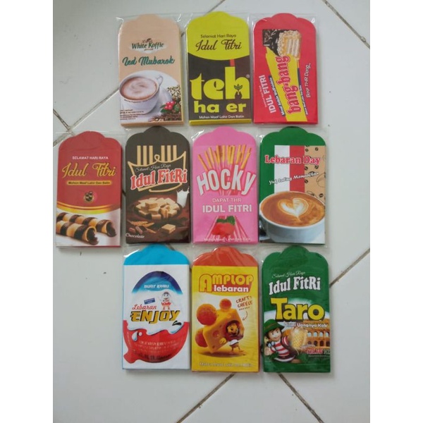 

AMPLOP LEBARAN LUCU SNACK VIRAL (UK 6,5x10) MOTIF PANTUN